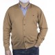 CARDIGAN BASICA DE BOTONES, CAMEL