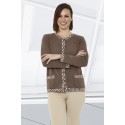 Chaqueta de mujer gris con bolsillos Juper +colores