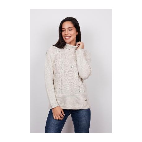 JERSEY TRENZADO DE MUJER MINO MORA +colores