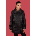 Parka casual guateada mujer chema blanco +colores