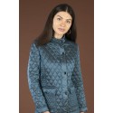 Chaqueta de mujer con guateado y bolsillos de Estefania Rodriguez +colores