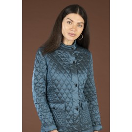 Chaqueta de mujer con guateado y bolsillos de Estefania Rodriguez