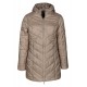 PARKA DE SEÑORA CON CAPUCHA Y BOLSILLOS CON CREMALLERA