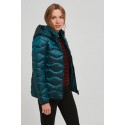 CHAQUETA GUATEADA VERDE MUJER AZAY