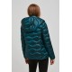 CHAQUETA GUATEADA VERDE MUJER AZAY