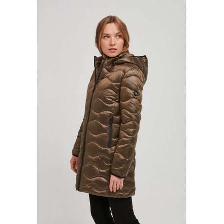 PLUMIFERO ACOLCHADO ORO MUJER AZAY